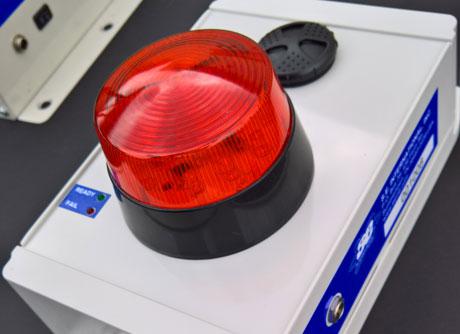 Alarme remoto para monitor de área