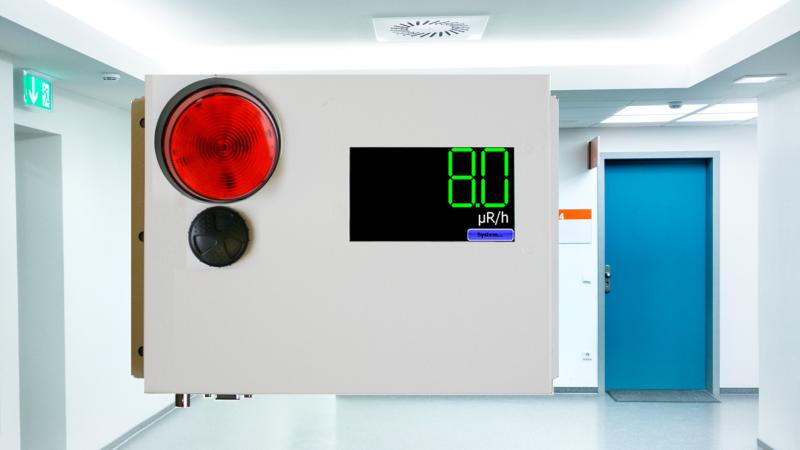 Monitor de área de radiação AM-2x2
