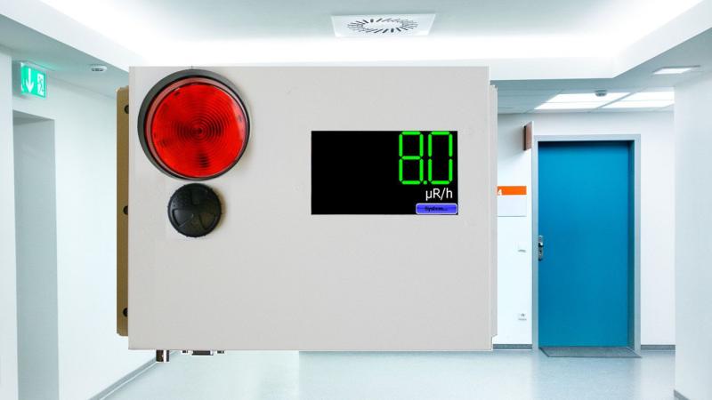 Monitor de área de radiação AM-71313